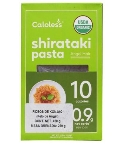 FIDEOS DE KONJAC PELO DE ANGEL 420 G CALOLESS