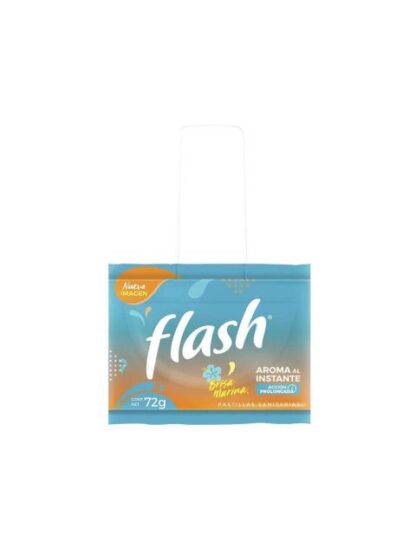 FLASH PASTILLA SANITARIA BRISA MARINA 72 GR