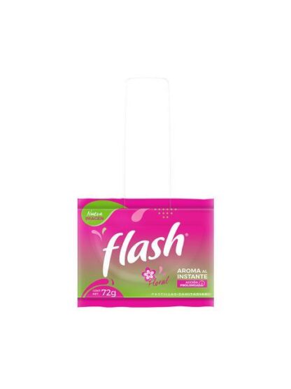FLASH PASTILLA SANITARIA FLORAL 72 GR