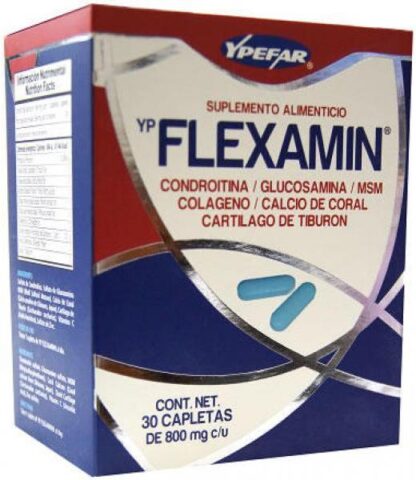FLEXAMIN 800 MG 30 CAP YPENZA
