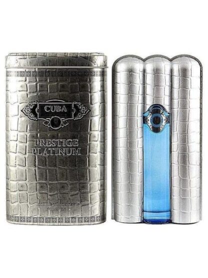 FRAGANCIA CUBA PRESTIGE PLATINUM 90 ML FRANCES REGALAZO !!! - Image 2