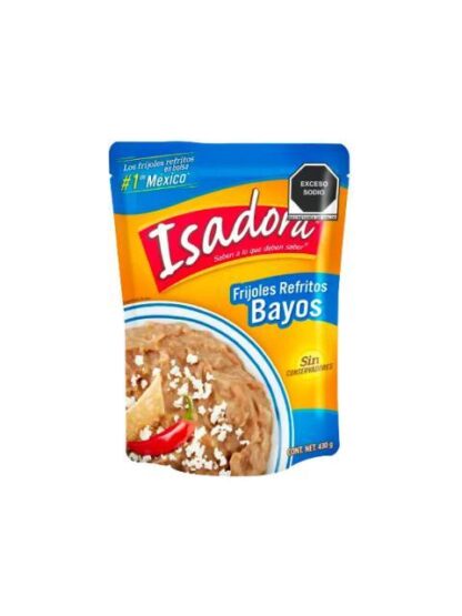 FRIJOLES REFRITOS BAYOS ISADORA 430 GR