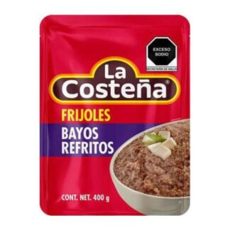 FRIJOLES REFRITOS BAYOS LA COSTEÑA 400 GR