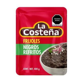 FRIJOLES REFRITOS NEGROS LA COSTEÑA 400 GR