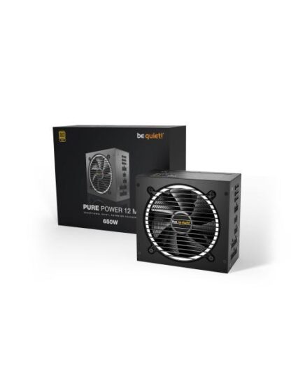 FUENTE DE PODER BE QUIET PURE POWER 12 M 650W GOLS FULL MODULAR EFICIENCIA 80 PLUS ORO CUMPLE CON TODAS LAS ESPECIFICACIONES ATX 3.1 - Image 2