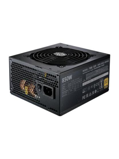 FUENTE DE PODER COOLER MASTER MWE GOLD 850 - V2 FULL MODULAR 80 PLUS GOLD MODULAR 24-PIN ATX 120MM 850W - Image 2