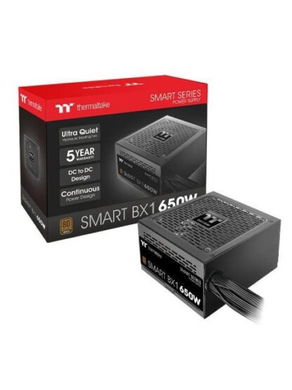 FUENTE DE PODER THERMALTAKE SMART BX1 80 PLUS BRONZE 24-PIN ATX 120MM 650W - Image 6