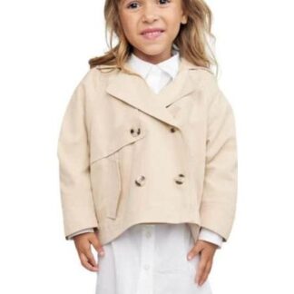 GABARDINA CORTA BEIGE HOLLY LAND KIDS