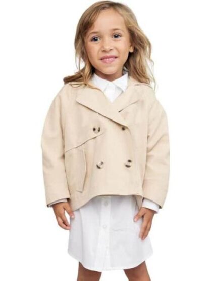 GABARDINA CORTA BEIGE HOLLY LAND KIDS