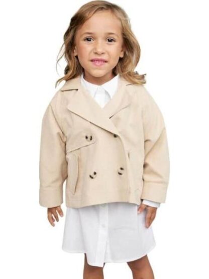 GABARDINA CORTA BEIGE HOLLY LAND KIDS - Image 2