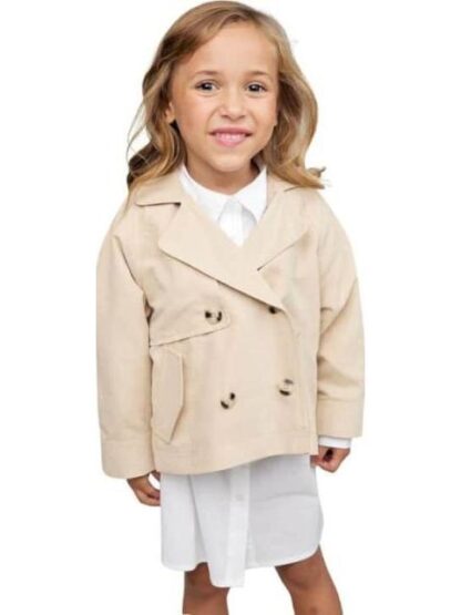 GABARDINA CORTA BEIGE HOLLY LAND KIDS - Image 3