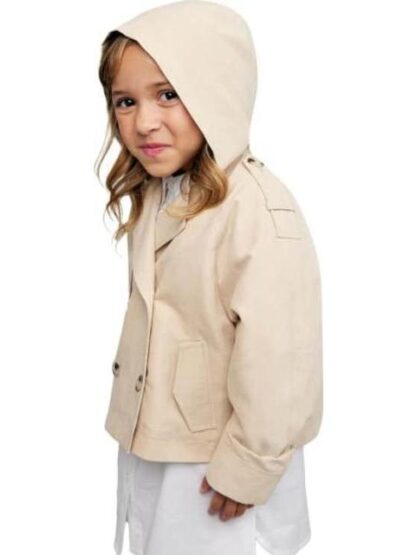 GABARDINA CORTA BEIGE HOLLY LAND KIDS - Image 5