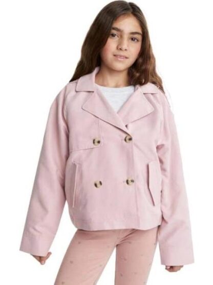 GABARDINA CORTA ROSA HOLLY LAND KIDS