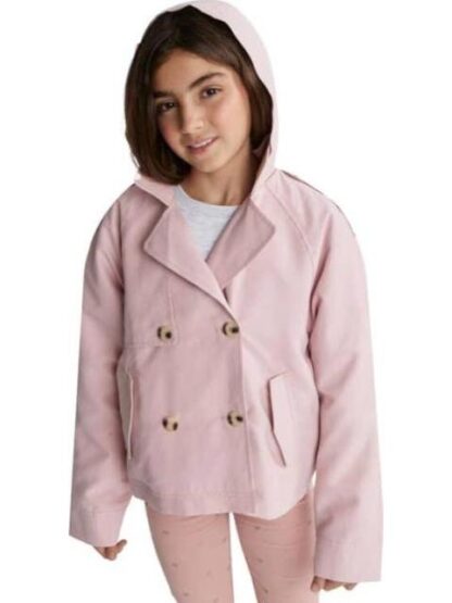 GABARDINA CORTA ROSA HOLLY LAND KIDS - Image 3