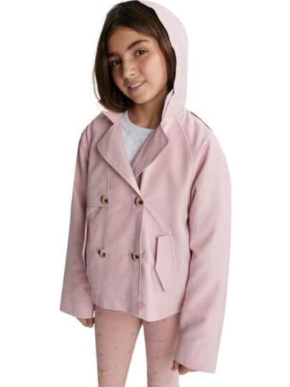 GABARDINA CORTA ROSA HOLLY LAND KIDS - Image 4