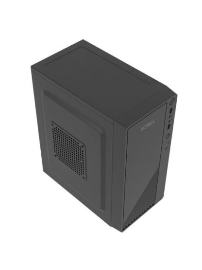 GABINETE ACTECK KIOTO GC220F MINI-TOWER MICRO-ATX-MINI-ITX USB 2.0 CON FUENTE DE 500W SIN VENTILADORES INSTALADOS NEGRO - Image 2