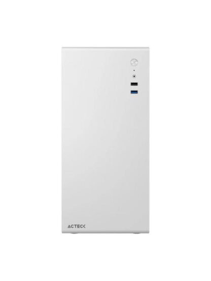 GABINETE ACTECK NEUSS PLUS GI707 MINI-TOWER MICRO-ATX-ITX USB 2.0-3.0 CON FUENTE DE 450W 1 VENTILADOR INSTALADO BLANCO - Image 3
