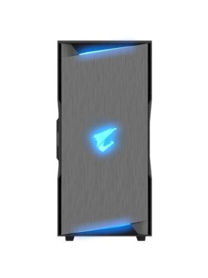GABINETE AORUS C300 GLASS CON VENTANA RGB MIDI-TOWER ATX-MICRO ATX-MINI-ITX USB 3.0 SIN FUENTE 2 VENTILADORES INSTALADOS NEGRO - Image 2