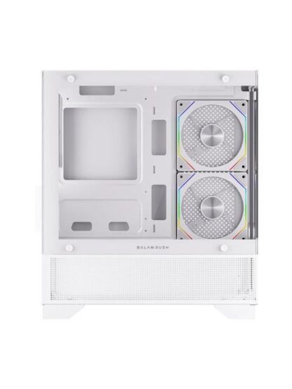 GABINETE BALAM RUSH TANK PERFORM 3200 MINI-TOWER MICRO-ATX-MINI-ITX USB 2.0-3.0 SIN FUENTE 3 VENTILADORES INSTALADOS BLANCO - Image 4