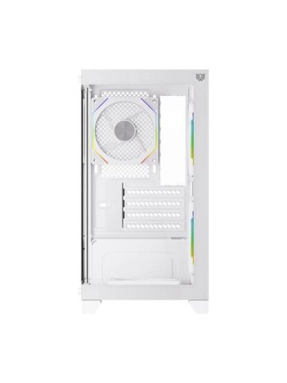 GABINETE BALAM RUSH TANK PERFORM 3600 MINI-TOWER MICRO-ATX-MINI-ITX USB 2.0-3.0 SIN FUENTE 4 VENTILADORES INSTALADOS BLANCO - Image 6