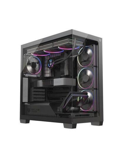 GABINETE BALAM RUSH TANK POLAR 7900 MIDI-TOWER ATX-MICRO-ATX-MINI-ITX USB 2.0-3.0 SIN FUENTE 5 VENTILADORES INSTALADOS NEGRO - Image 3