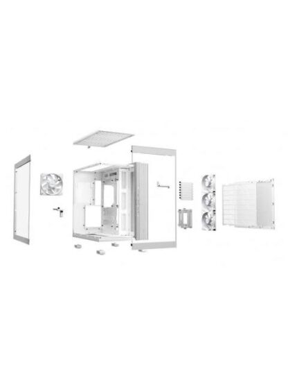 GABINETE BE QUIET! LIGHT BASE 600 LX MIDI-TOWER ATX-MICRO-ATX-MINI-ITX USB 3.0 SIN FUENTE 4 VENTILADORES INSTALADOS BLANCO - Image 3