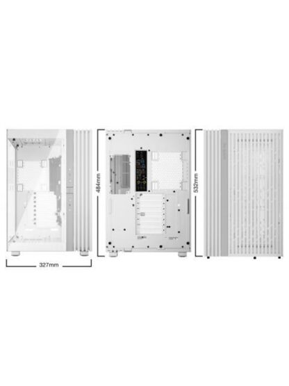 GABINETE BE QUIET! LIGHT BASE 900 DX FULL TOWER ATX-EATX-MICRO-ATX-MINI-ITX-SSI-CEB-XL-ATX USB 3.0 SIN FUENTE SIN VENTILADORES INSTALADOS BLANCO - Image 2