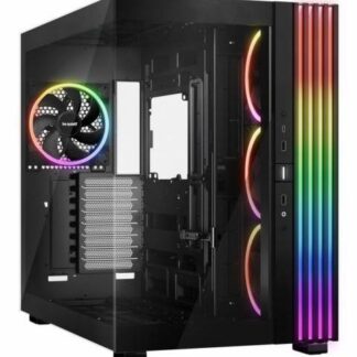 GABINETE BE QUIET! LIGHT BASE 900 FX FULL TOWER ATX-EATX-MICRO-ATX-MINI-ITX-SSI-CEB-XL-ATX USB 3.0 SIN FUENTE 4 VENTILADORES INSTALADOS NEGRO