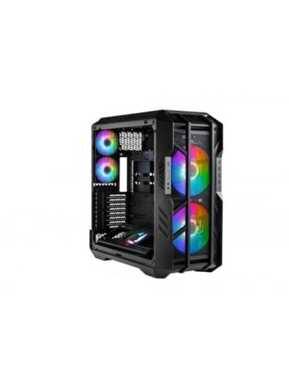 GABINETE COOLER MASTER HAF 700 FULL TOWER ATX-EATX-MICRO-ATX-MINI-ITX-SSI-CEB-SSI-EEB USB 3.0 SIN FUENTE 5 VENTILADORES INSTALADOS GRIS