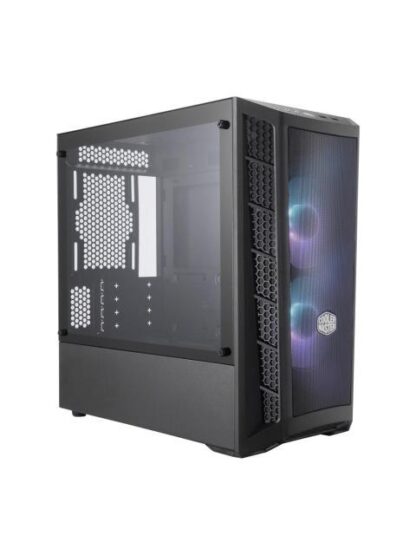 GABINETE COOLER MASTER MASTERBOX MB311L MINI-TOWER MICRO-ATX-MINI-ITX USB 3.0 SIN FUENTE 2 VENTILADORES INSTALADOS NEGRO - Image 2