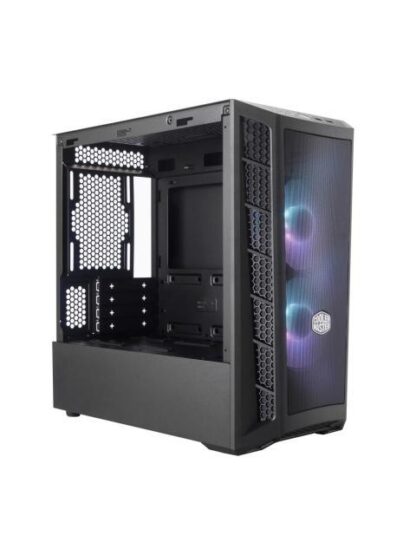 GABINETE COOLER MASTER MASTERBOX MB311L MINI-TOWER MICRO-ATX-MINI-ITX USB 3.0 SIN FUENTE 2 VENTILADORES INSTALADOS NEGRO - Image 3