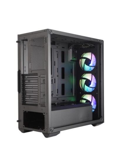GABINETE COOLER MASTER MASTERBOX MB511 ARGB MIDI-TOWER ATX-EATX-MICRO-ATX-MINI-ITX-SSI-CEB USB 3.0 SIN FUENTE 3 VENTILADORES INSTALADOS NEGRO - Image 9