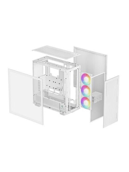 GABINETE DEEPCOOL RMORPHEUS COMPATIBILIDAD ATX; EATX GPU DE HASTA 480MM. INCLUYE 3 VENTILADORES ARGB DE 140MM. CAPACIDAD 9 VENTILADORES DE 120MM O 140 - Image 3