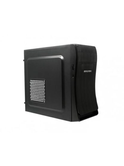 GABINETE EVOTEC BASSU MICRO-TOWER MICRO-ATX-MINI-ITX USB 2.0 CON FUENTE DE 600W SIN VENTILADORES INSTALADOS NEGRO - Image 2