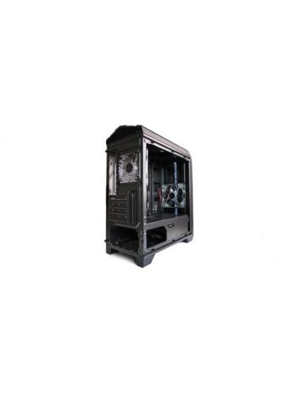 GABINETE GAME FACTOR CSG500 MATX NEG-ROJO 2XVENT 120MM LED 1X USB 2.0 1X USB 3.0 - Image 3