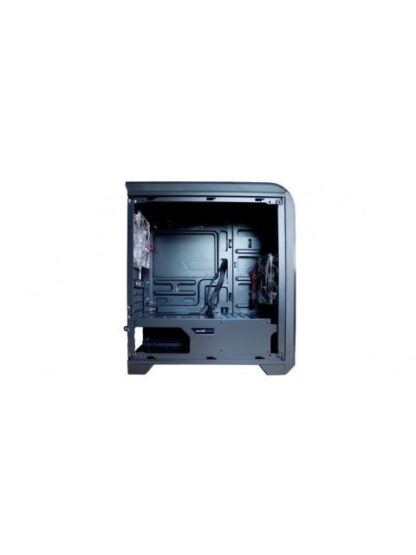 GABINETE GAME FACTOR CSG500 MATX NEG-ROJO 2XVENT 120MM LED 1X USB 2.0 1X USB 3.0 - Image 4