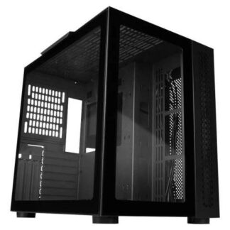 GABINETE GAME FACTOR CSG700-BK MIDI-TOWER ATX-EATX-MICRO-ATX-MINI-ITX USB 2.0-3.0 SIN FUENTE SIN VENTILADORES INSTALADOS NEGRO