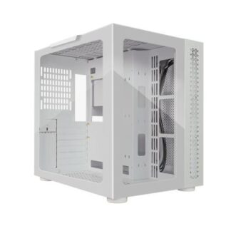 GABINETE GAME FACTOR CSG700 CON VENTANA MIDI-TOWER MICRO-ATX-MINI-ITX-ATX-E-ATX USB 2.0-3.0 SIN FUENTE SIN VENTILADORES INSTALADOS BLANCO
