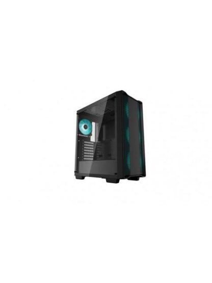 GABINETE GAMER DEEPCOOL CC560 + FUENTE DE PODER PK600D DE 600W (RCC560SIBKGAA4A1) COLOR NEGRO FORMATO MEDIA TORRE - Image 2