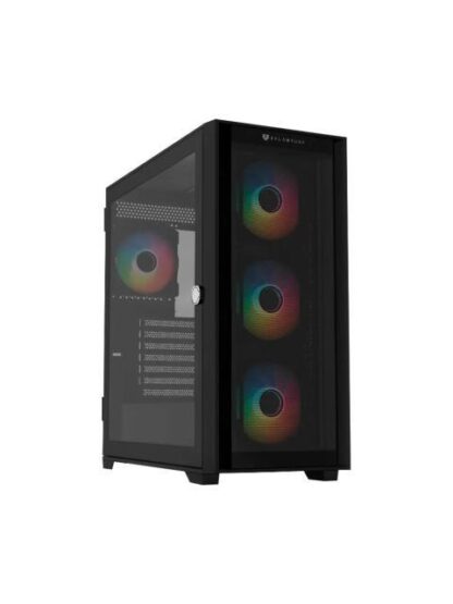 GABINETE GAMER FULL TORRE CARBONO TWIN MATE 9000 LEGEND SERIES