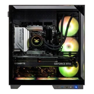 GABINETE GAMER ITX MICROATX ATX CRISTAL TEMPLADO 3 FRONTALES 1 POSTERIOR ARGB USB 3.0 X1 USB C X1 USB 1.1 X1 HD AUDIO X 1 NA0639