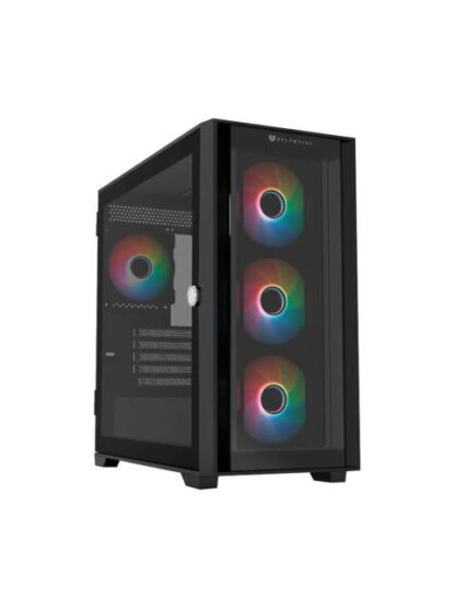GABINETE GAMER MINI TORRE CARBONO TWIN MATE 8000 LEGEND SERIES - Image 2
