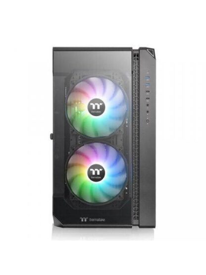 GABINETE THERMALTAKE VIEW 51 TG ARGB MIDI TOWER ATX-EATX-MICRO ATX-MINI-ITX USB 2.0-3.0 SIN FUENTE NEGRO - Image 2