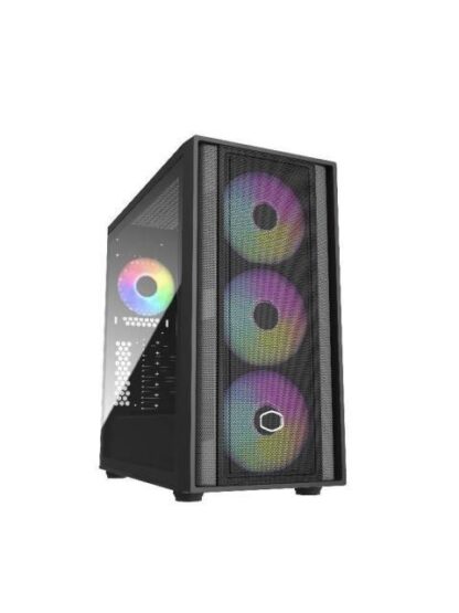 GABINETE GAMING COOLER MASTER MASTERBOX 600 ARGB (MB600KGNNS00) COLOR NEGRO