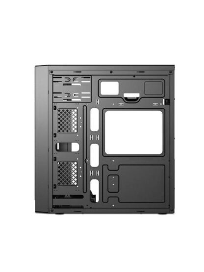 GABINETE GETTTECH GCM-550AC-01 MIDI-TOWER ATX-MICRO-ATX-MINI-ITX USB 3.0-2.0 CON FUENTE 550W 1 VENTILADOR INSTALADO NEGRO - Image 7
