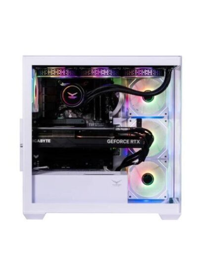 GABINETE NACEB NA-0637B MIDI-TOWER ATX-MICRO-ATX-MINI-ITX USB 3.0 SIN FUENTE 4 VENTILADORES INSTALADOS BLANCO - Image 2