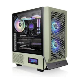 GABINETE THERMALTAKE CERES 300 CA1Y200MEWN00 TG ARGB MATCHA GREEN