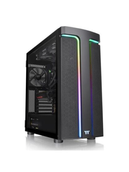 GABINETE THERMALTAKE H590 TG ARGB (CA1X400M1WN00) COLOR NEGRO MEDIA TORRE