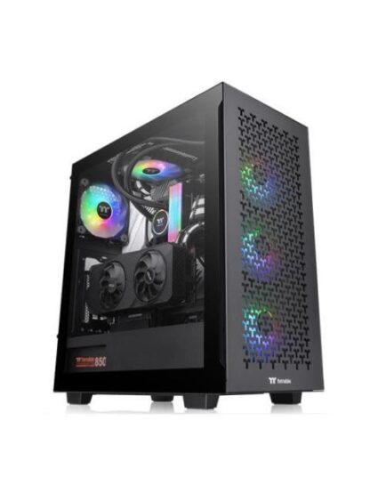GABINETE THERMALTAKE V350 TG ARGB AIR MIDITOWER GABINETE ATX MICRO ATX Y MINIITX NEGRO