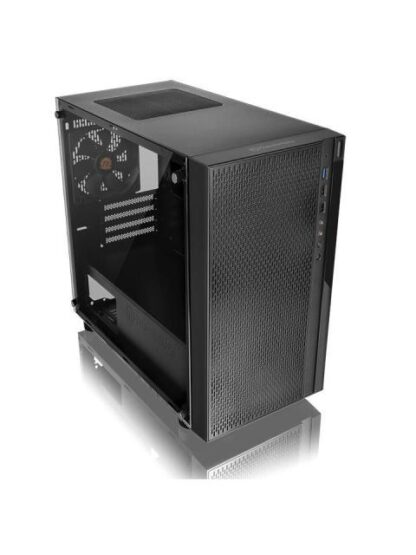 GABINETE THERMALTAKE VERSA H18 CON VENTANA DE VIDRIO TEMPLADO MICRO-TOWER MICRO-ATX-MINI-ITX USB 3.0 SIN FUENTE NEGRO - Image 5